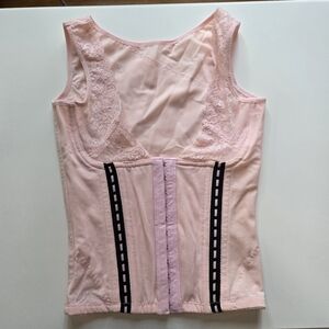 Pink Lace Shapewear Top